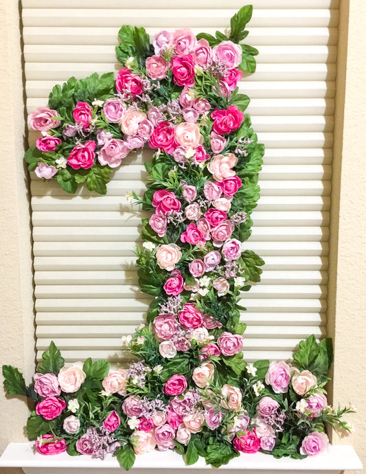 Floral Number for Birthday/Anniversary