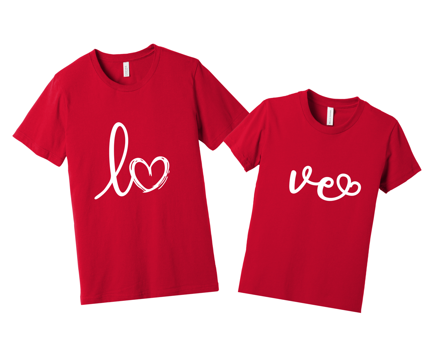 Mommy & Me Valentine's Day Tees (Adult)